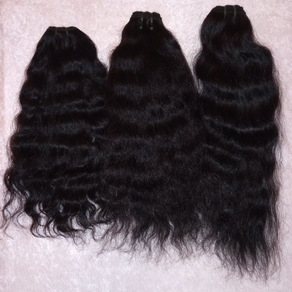 Natural Wavy Indian bundles (3)